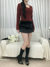 Cozy Ribbon Sweater(3 colors)