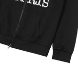 SLOO VINTAGE CHECK LOGO HOOD ZIP-UP UNISEX