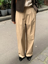ディンプルストライプシルキーシャツ