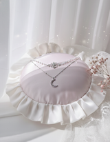 Art Nouveau Moon - necklace