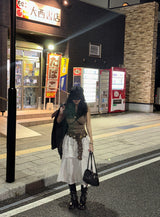 レオパードレースビスチェスリーブレス