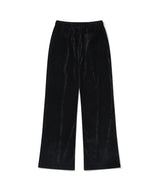 Women’s Semi Bootcut Velvet Banding Pants Black
