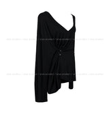Beats Two-Button Deep V-Neck Long Sleeve