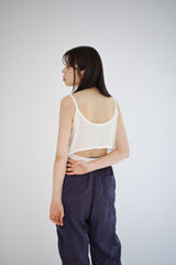 Silky jogger pants, Midnight blue