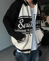 DP South Hachi Knit Zip-up (2C)