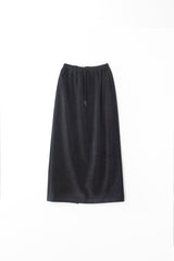 Corduroy skirt (Black)