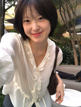 Ruffle blouse