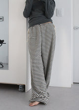 TERRY STRIPE PANTS