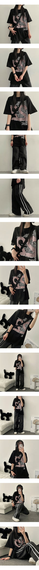 Leaven Round Short-Sleeved T-shirt