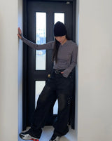 Byd Rivet Denim Pants