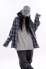 Elvin over check shirt