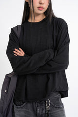 Cutoff slab long sleeve
