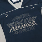 4F ブロークコアハーフTシャツ_Navy