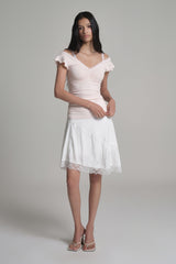 Ballerina Lace Layered Top, Pink
