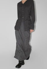 SHIRRING LONG SKIRT