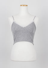 CROP LACE TOP