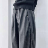 Retro Stripe Wide Trousers