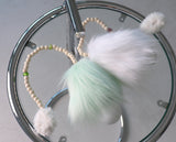 white hairy light