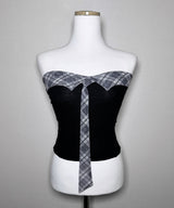School Tie Top (3colors)