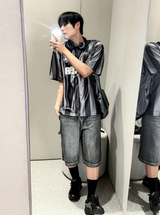 スポーティージャージ半袖Tシャツ