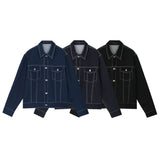ステッチデニムジャケット 3COLOR