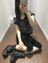 メル スカートパンツ (2color)