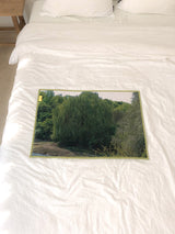 Willow scene foot mat
