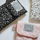 Pencil Pouch_Quilted Heart Black