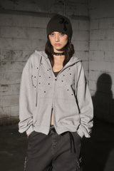 cross beanie (khaki)
