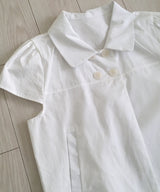Way Collar Neck Cap Sleeve Short Sleeve Blouse Summer Jacket 2 Colors
