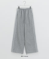 Pilfer Lace Brushed Banding Wide Pants
