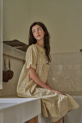 Rivona Short-sleeve One-piece Yellow[24181WOSXN]