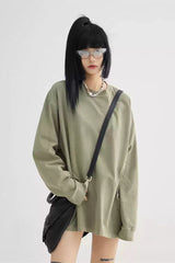 ベーシックルーズフィット長袖Tシャツ