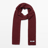 Mini Stripe Red Scarf