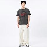Essential Standard Short-Sleeve Ringer T-Shirt Arizona Charcoal