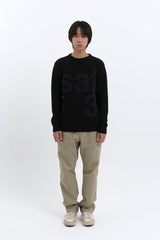 BASIC SAFARI KNIT (BLACK)