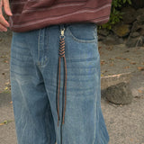 ASCLO Lightning Wash Denim Pants (+Key Ring)