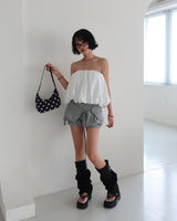 Layered Belt SET Balloon Pumpkin Shorts
