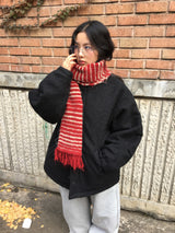 Odd Boucle High Neck Jacket (2color)