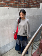 [BAONHAUS] Batten Printing Sweatshirt