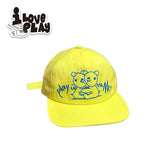 loveplayshop Play with me! Let's hug!かわいいニッチなデザインスタイルのつばなし帽子