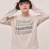 Unbalance Long Sleeves_Beige