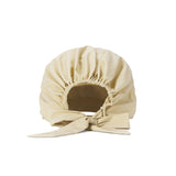 Metal Tip Scarf Cap / Beige