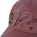 72 APPLIQUE BALL CAP [DARK PURPLE]