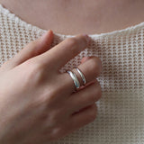 Bold double ring