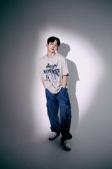 コラボレーション 90sグラフィティTシャツ - BEIGE | YUMEKI × supersub