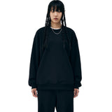 BASIC LOGO SWEAT SHIRT [BLACK]