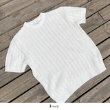 Giyo summer bookle round knitwear