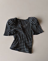 パイレストライプ半袖Tシャツ