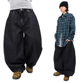 ワイドノーマルバルーンデニムパンツ